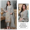 KF 137 Sequence Embroidery Work Georgette Pakistani Suits Wholesale Market In Surat